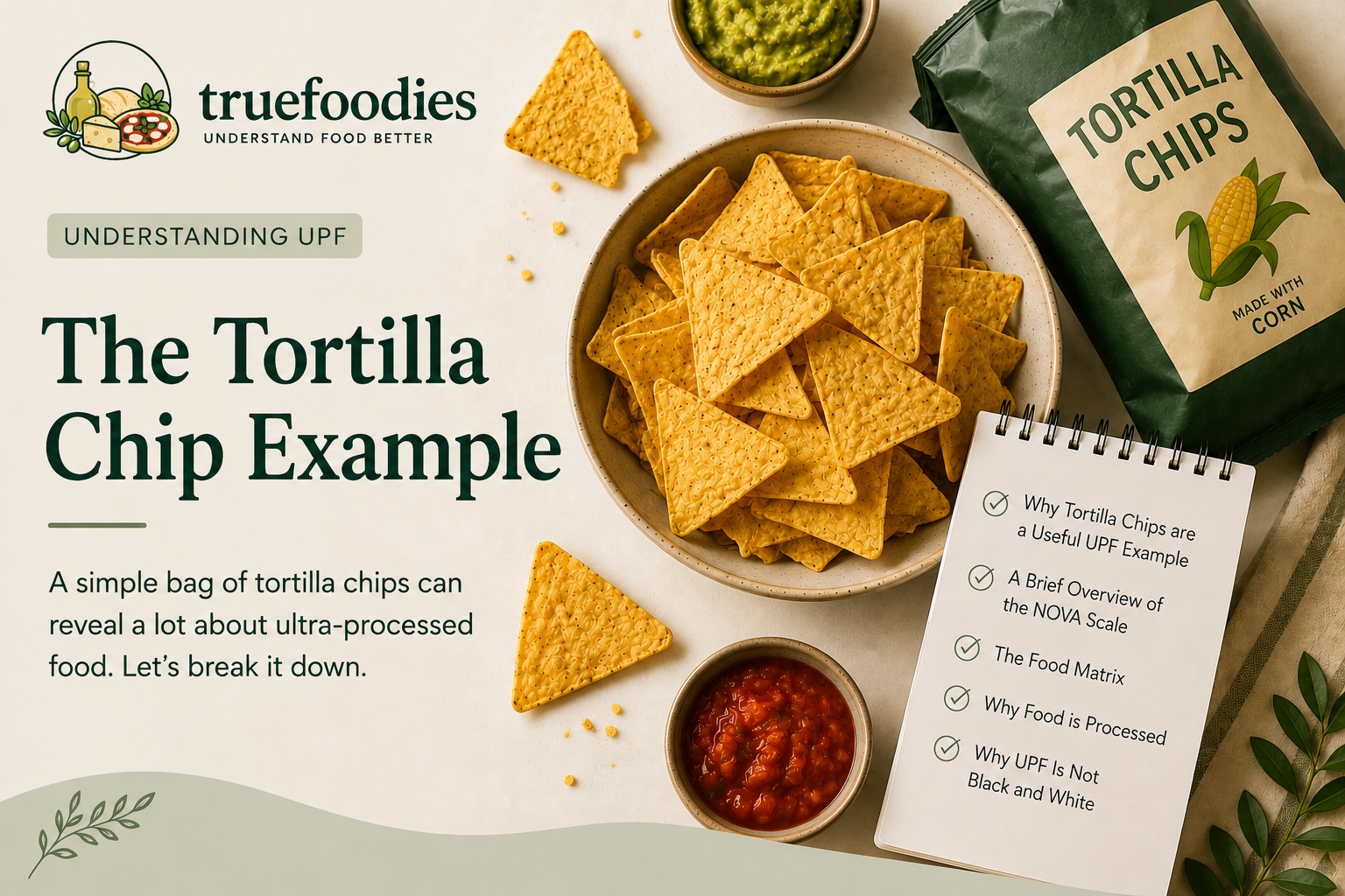Understanding UPF Through Tortilla Chips